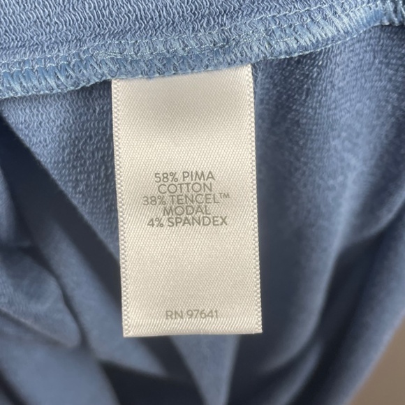 NEW J Jill Dress Womens XS petite blue terry cloth casual classic - Picture 6 of 10